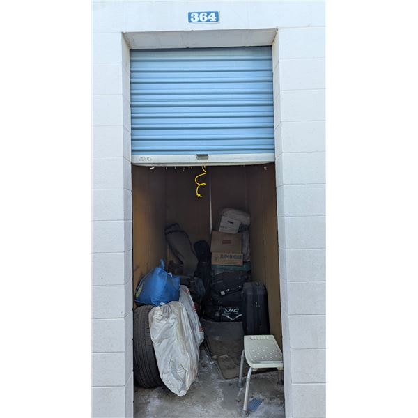 Contents of storage locker 364  5x10  located at Penticton Self Storage