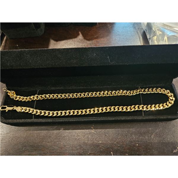 8.00mm Cuban Link Necklace- 18" long