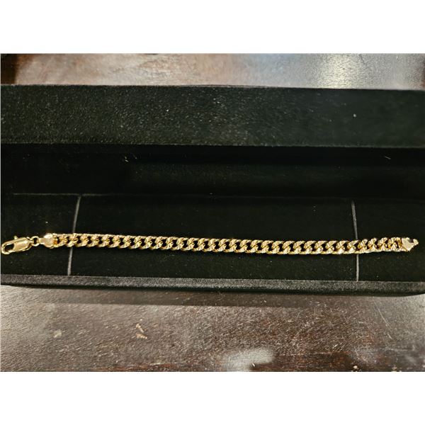 8.00mm Cuban Link Bracelet- 8" long