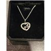 Image 1 : 20.00mm Mom heart necklace 16-18" chain