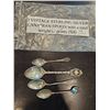 Image 1 : 3 vintage silver Canadian spoons