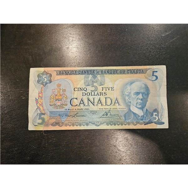 1979 Canadian $5 bill