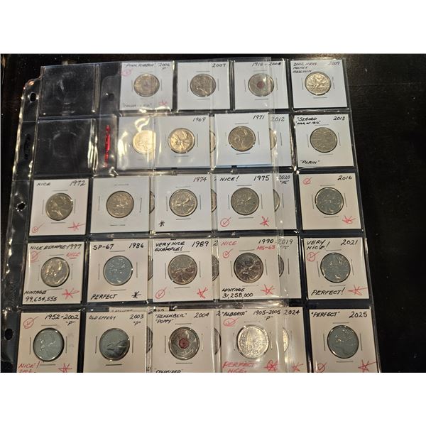 1969-2025 Canadian quarters