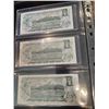 Image 2 : 3x 1973 Canadian $1 bills