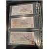 Image 2 : 3x 1986 Canadian $2 bills