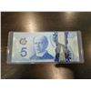 Image 1 : 2013 Canadian $5 bill