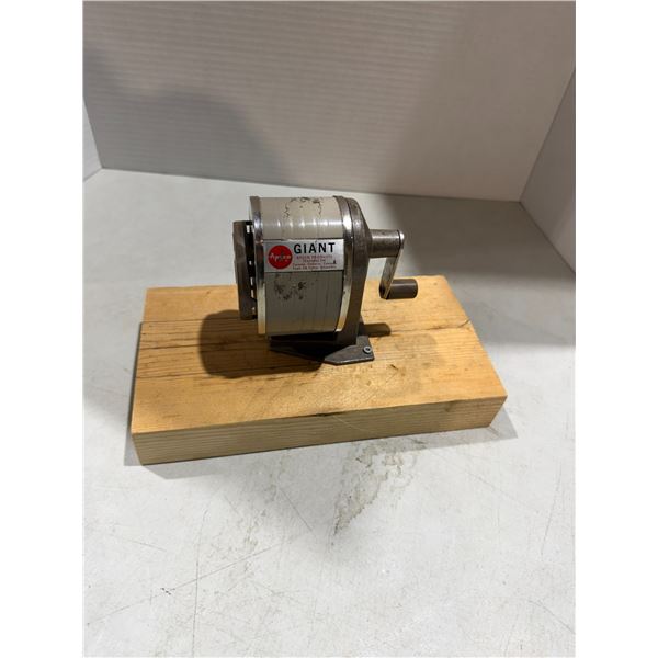 Giant APESCO pencil sharpener