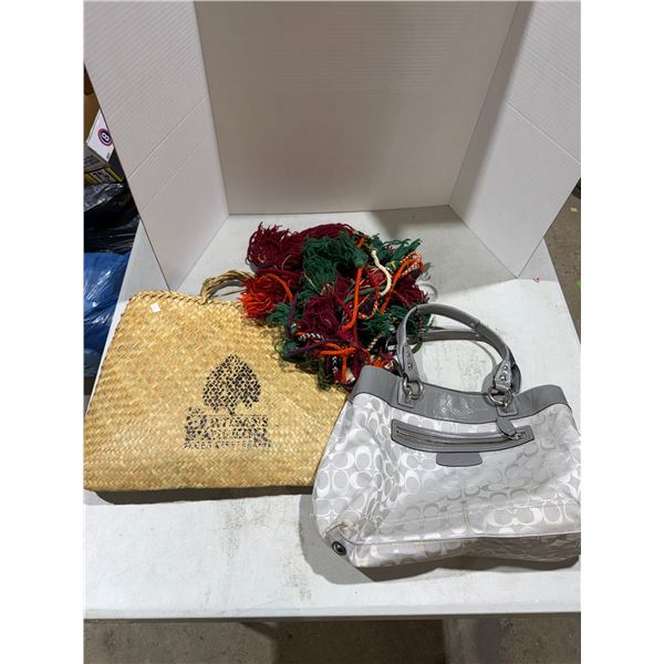 Coach bag and other bags, etc.