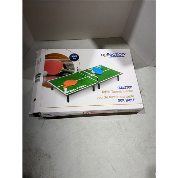 Ping-pong table tennis game