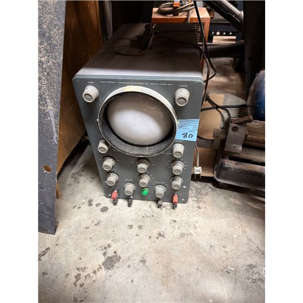 Heath kit laboratory oscilloscope