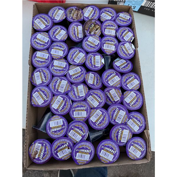 Grape jelly shooters must have valid ID