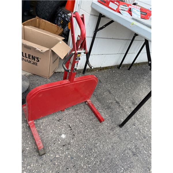 Snowmobile stand