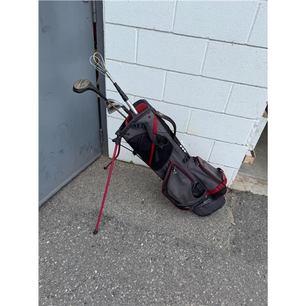 Golf bag and contents