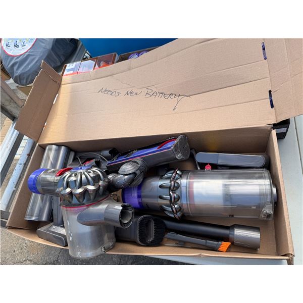 Dyson vacuum needs battery