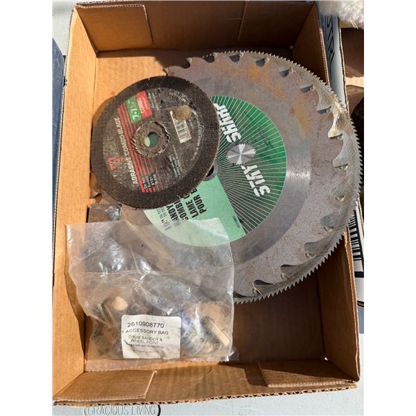 Saw blades etc