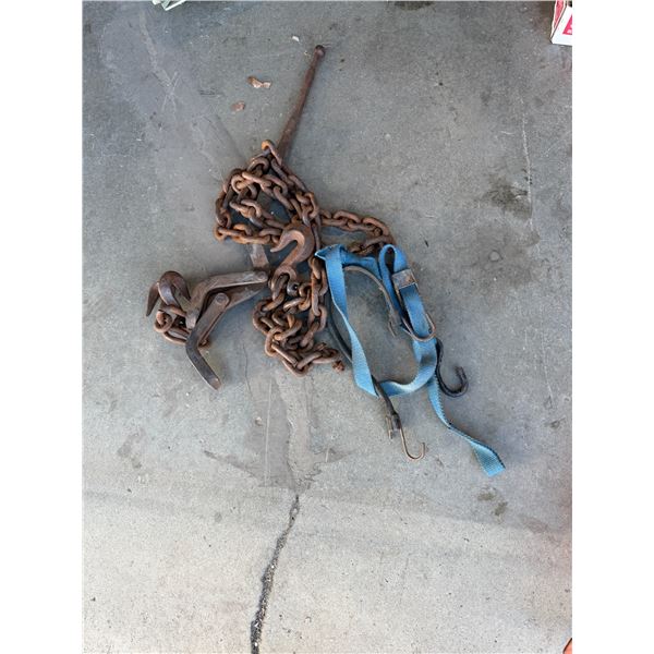 Chain with hooks