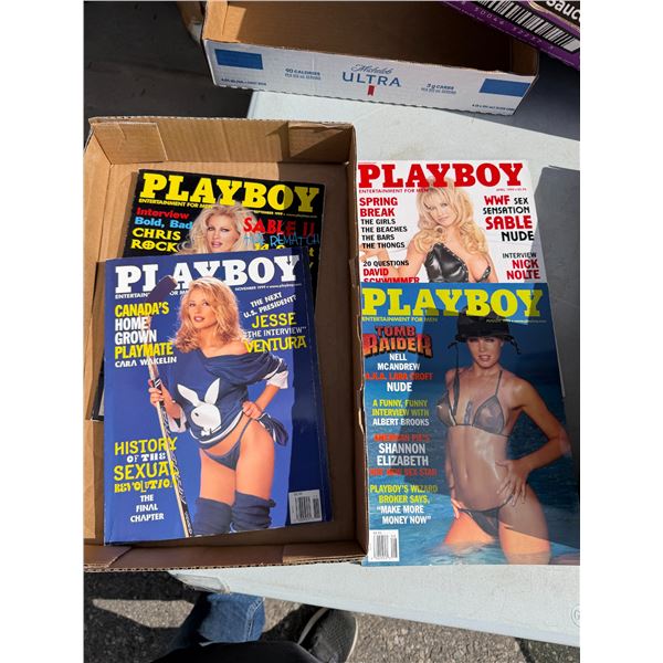 Playboy magazines, 1999