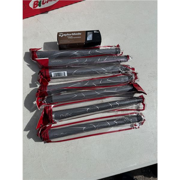 7 new golf grips and golf balls