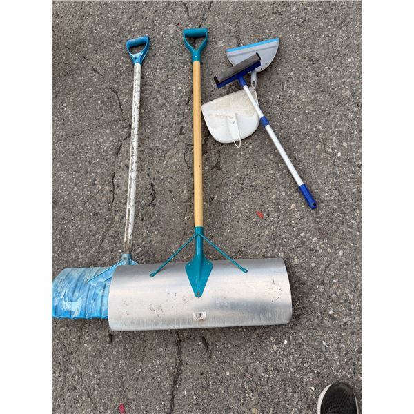 Shovels and other items