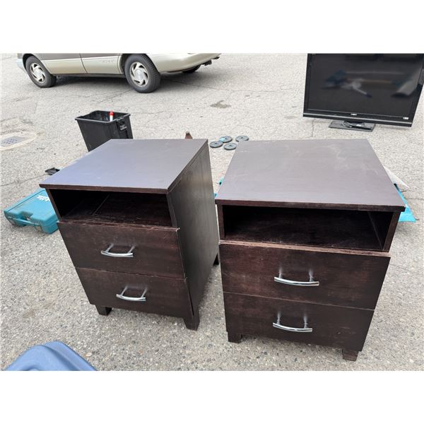 Nightstands 20" x 20" x 28 1/2"