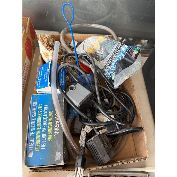 Aquarium related items