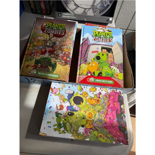 Plants versus zombie books