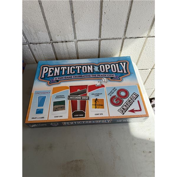 New sealed PENTICTON Monopoly