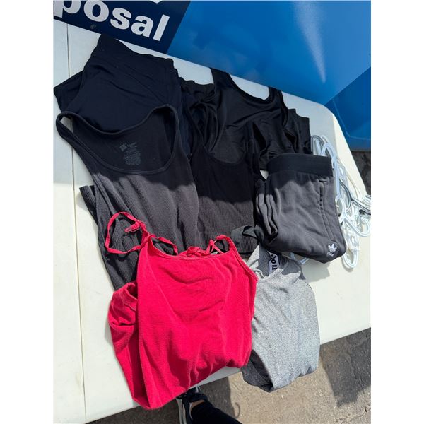 Tops and shorts size small