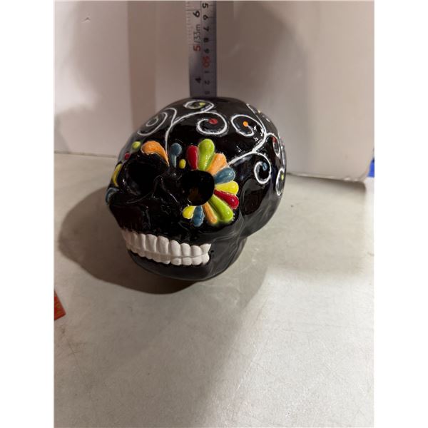 Sugar skull studio pottery Bank