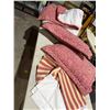 Image 1 : Comforter pillows and bed skirt
