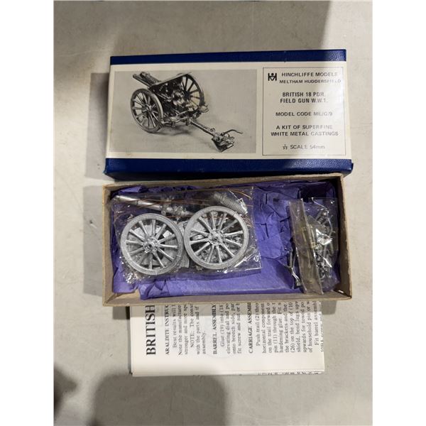 British 18 PDR field Gunn WWE