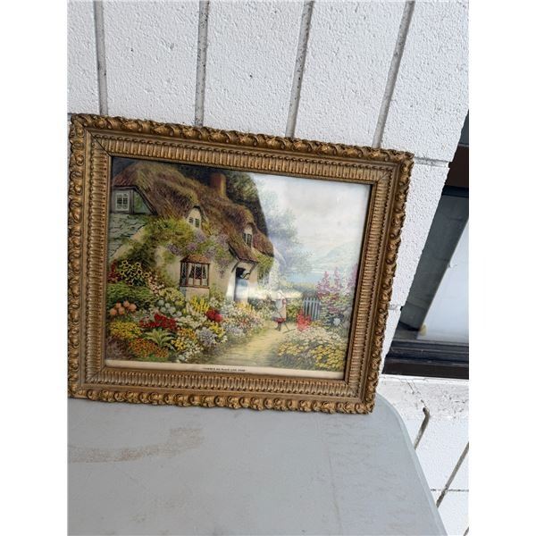 There's no place like home artwork 14 1/2" x 13"