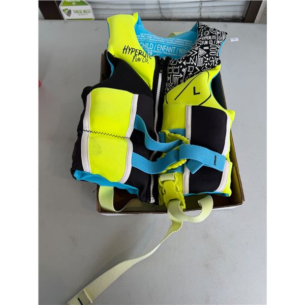 Child life jacket 33 to 55 pounds