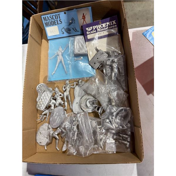 Mascot models, scale, miniatures, etc.