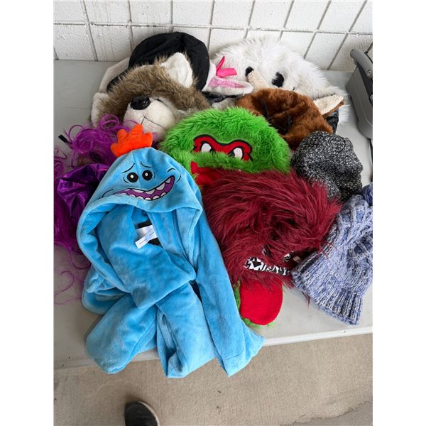 Assorted hats