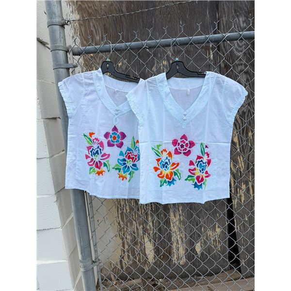 New shirts, size large