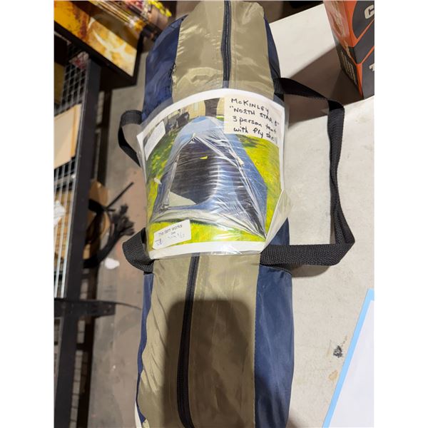 McKinley Northstar three person tent with fly