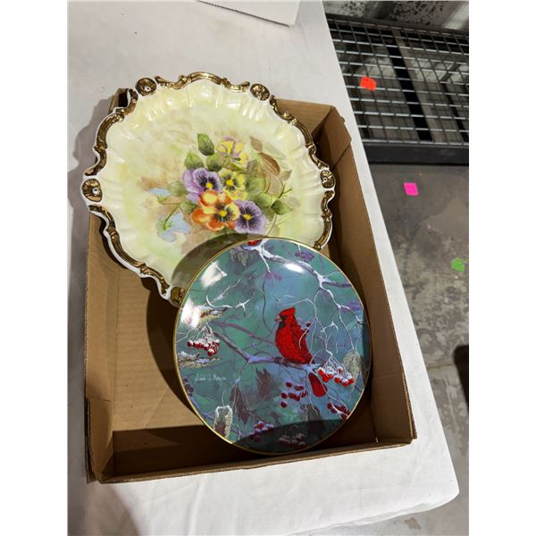 Collector plate and serving plate