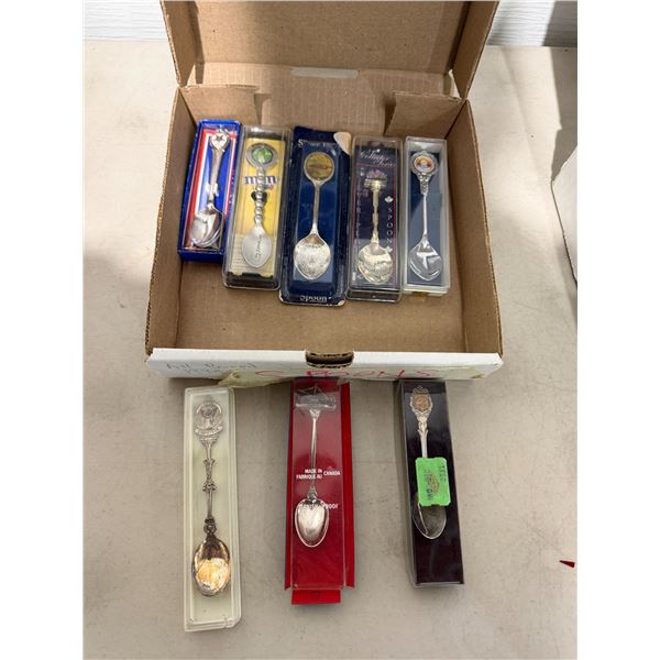 lot of silver plated spoons
