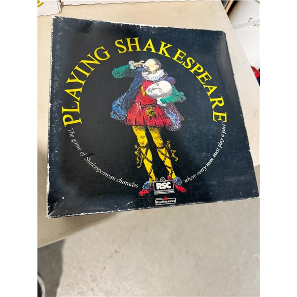 Playing Shakespeare game