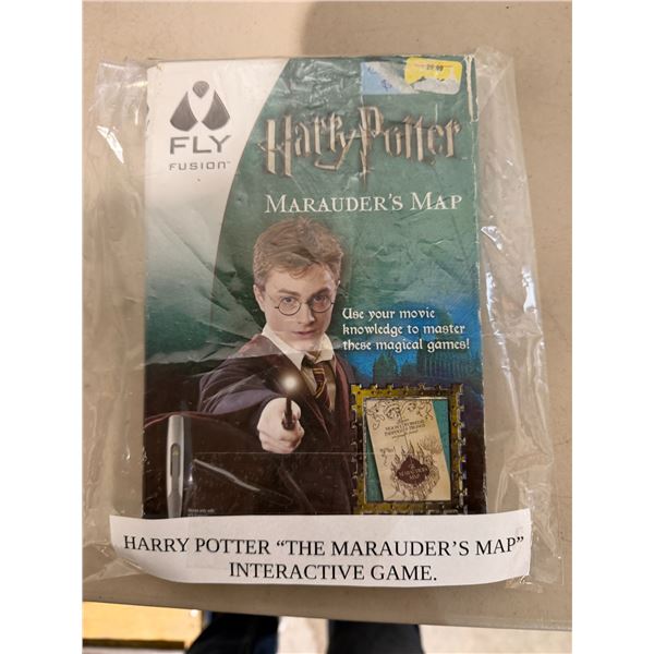 Harry Potter, the MARAUDER' map interactive game