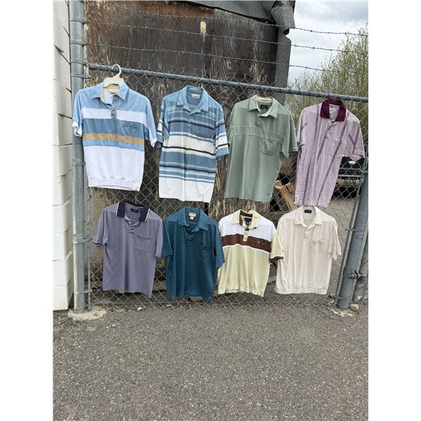 Arnold Palmer golf shirts, size, small and medium