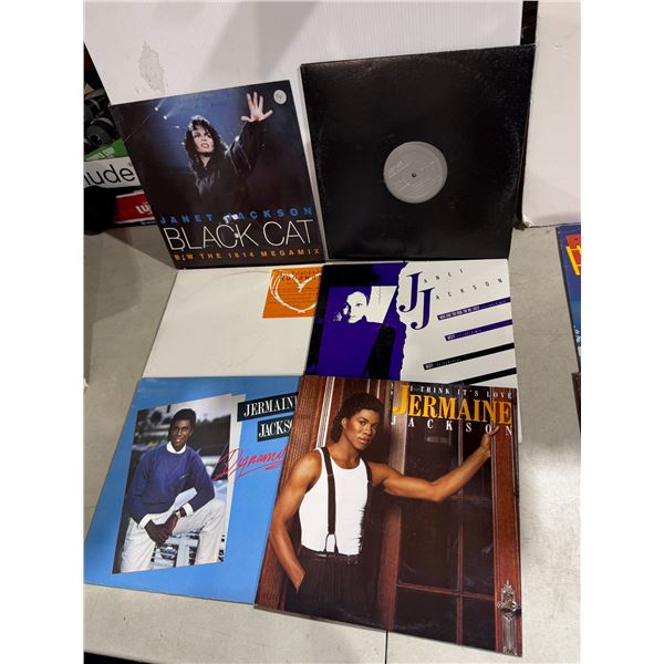 Records Janet Jackson, and Jermaine  Jackson
