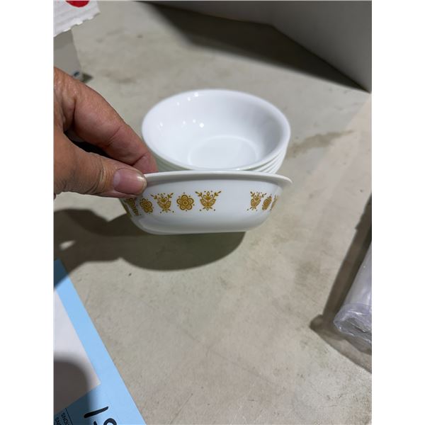 CORELLE butterfly gold dishes