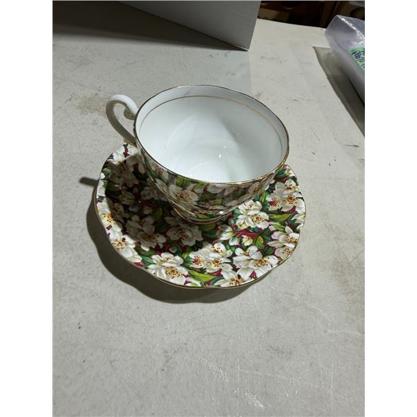 Royal standard tea cup and saucer