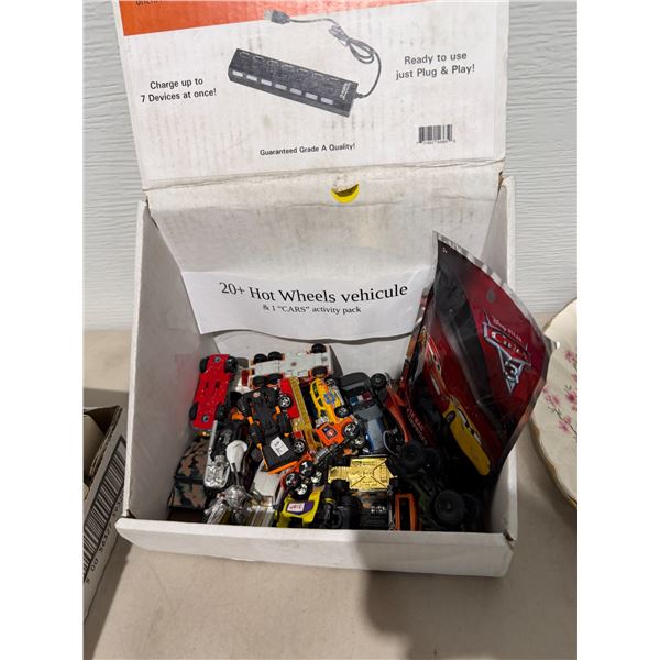 Hot wheels, vehicles, and one cars activity pack