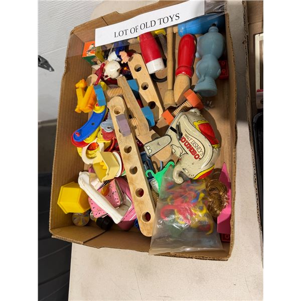 lot of old toys