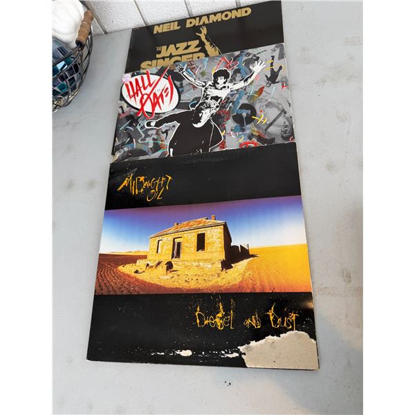 Records midnight oil, Hall & Oates Neil Diamond
