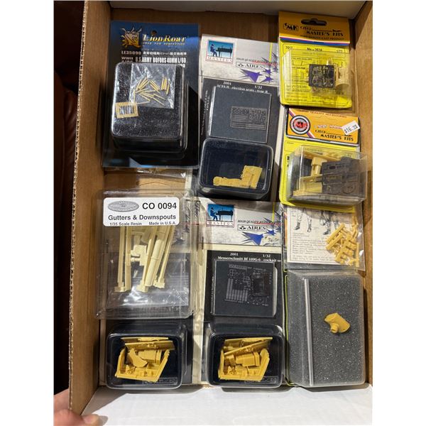 Master kits, resin, and cast products