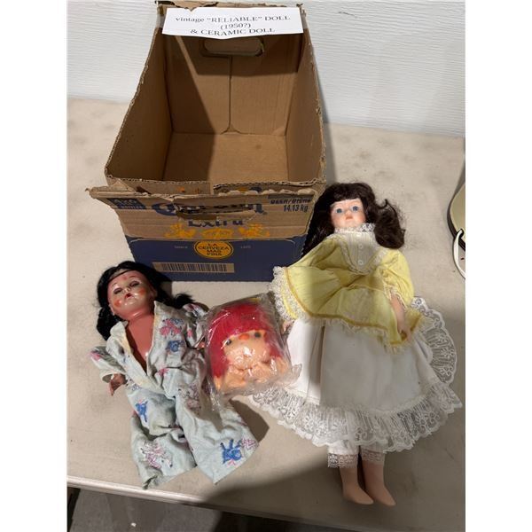 RELIABLE doll and ceramic dolls